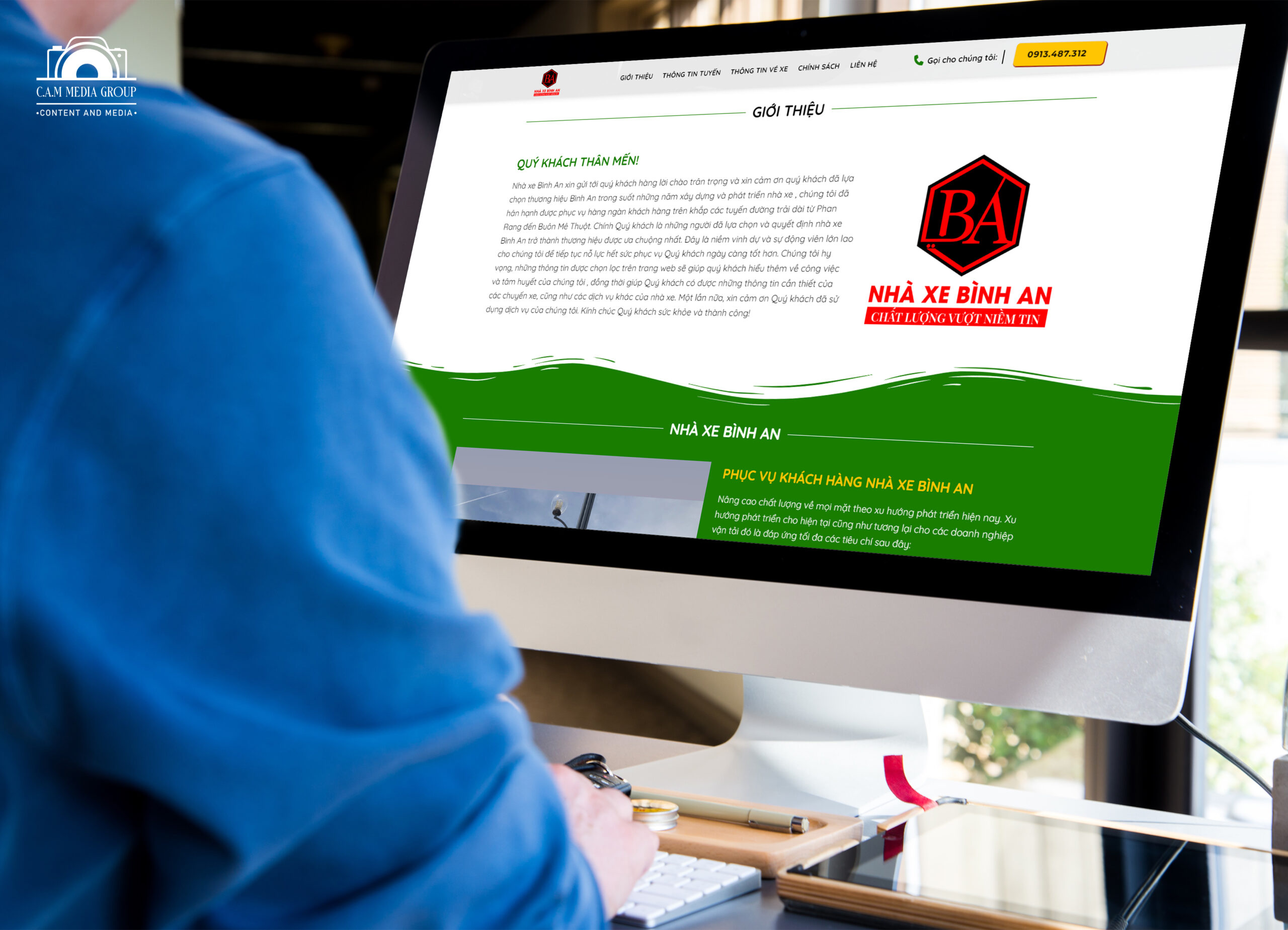 Việc thiết kế website nhà xe Ninh Thuận của nhà xe Bình An mang lại nhiều lợi ích cho doanh nghiệp